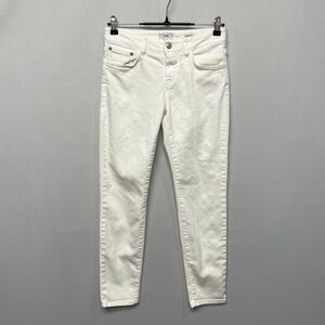 Closed Women Skinny Jeans Size 27 White Denim Made in Italy M233 -15